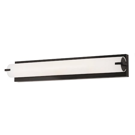 Afx Axel 24" LED Vanity Light - Black AXLV2404LAJUDBK